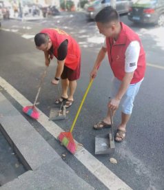 投入“文明创建”工作