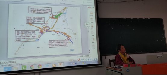 实际上活动由支部书记周艳红主持